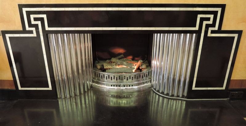 Eltham Palace - Dining Room Fireplace