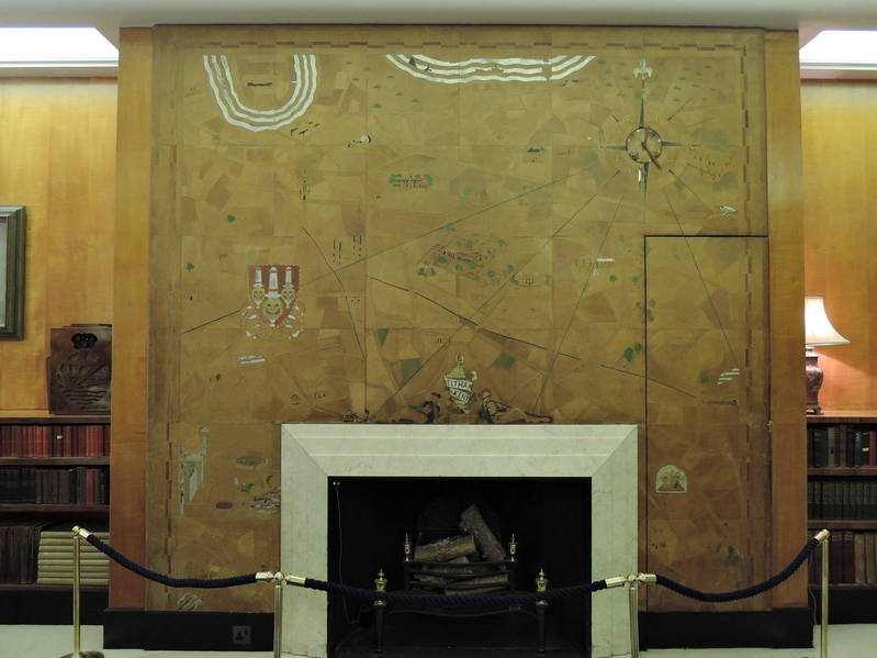 Eltham Palace - Boudior Map