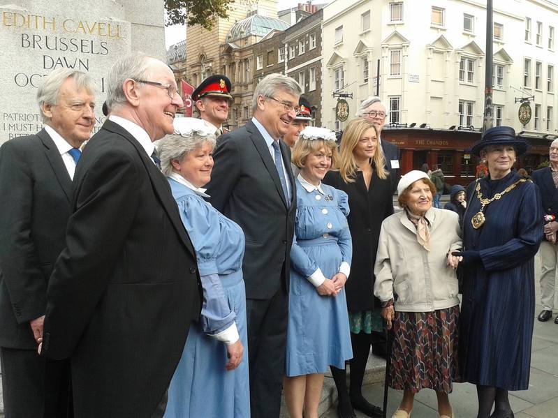 Edith Cavell Wreath Laying Ceremony