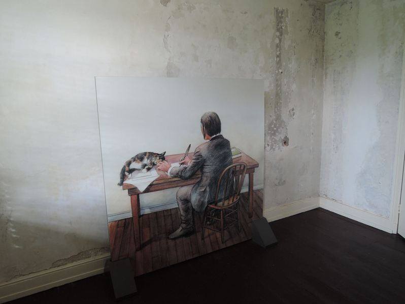 Edgar Allan Poes House Philadelphia - small room