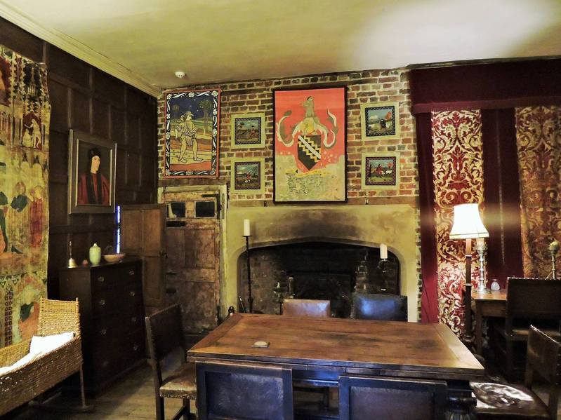 Witchfinder General Tour Panelled Bedchamber Kentwell Hall Long Melford