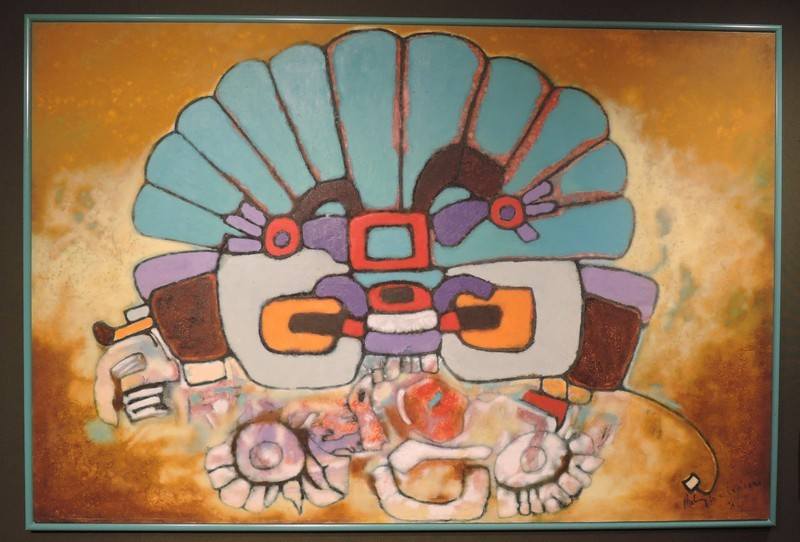 Guildhall Art Gallery - Quetzalcoatl III - Aubrey Williams