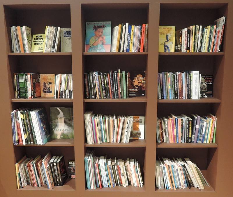 Guildhall Art Gallery - Walter Rodney Bookshop installation
