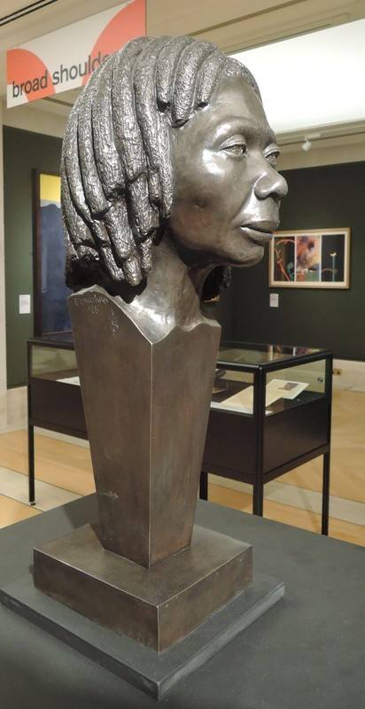 Guildhall Art Gallery - Bust of Jessica Huntley - Fowokan George Kelly