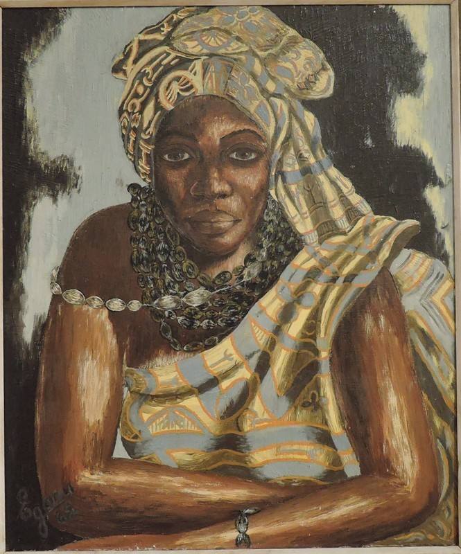 Guildhall Art Gallery - Guinean Girl - Uzo Egonu