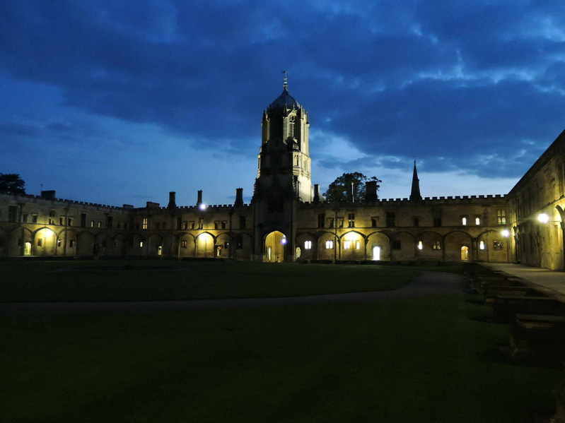 Christ Church at night
