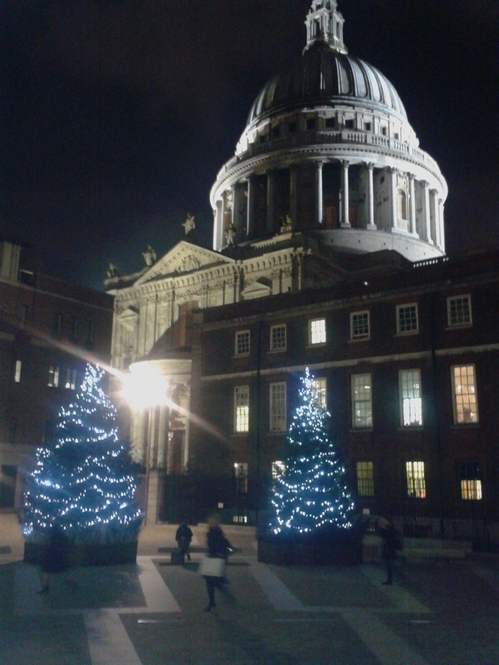 St Pauls from Paternoster Square