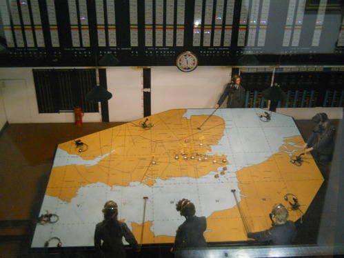 RAF Museum - Operations Room, Battle of Britain Hall