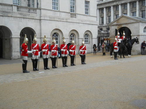 Dismounting Ceremony