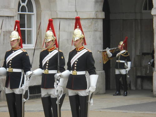 Dismounting Ceremony