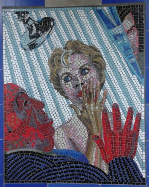 Alfred Hitchcock Leytonstone Mosaics