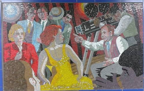 Alfred Hitchcock Leytonstone Mosaics