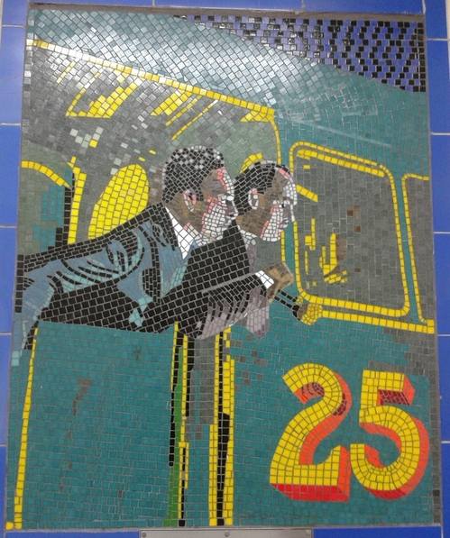 Alfred Hitchcock Leytonstone Mosaics