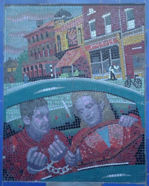 Alfred Hitchcock Leytonstone Mosaics