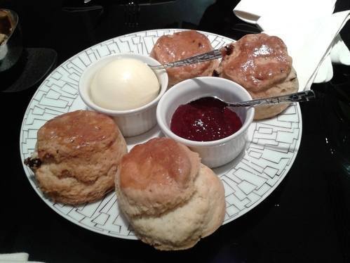 Scones at Inter Continental Hotel