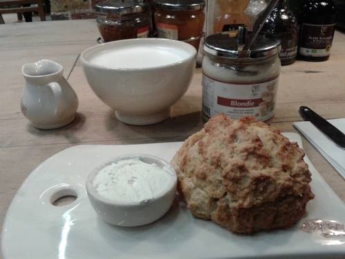 Scones at Le Pain Quotidien
