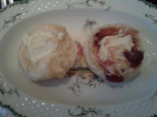 Scones at Rosewood Hotel