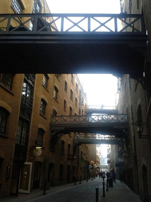 Rotherhithe to Tower Bridge -Shad Thames