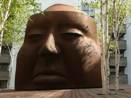 Alfred Hitchcock - Site of Gainsborough Studios