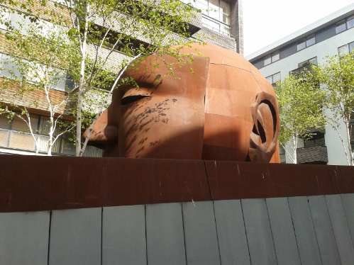 Alfred Hitchcock - Site of Gainsborough Studios