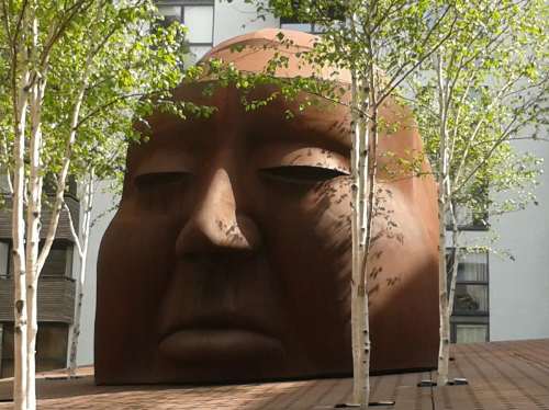 Alfred Hitchcock - Site of Gainsborough Studios