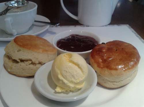 Scones at Fortnum and Masons