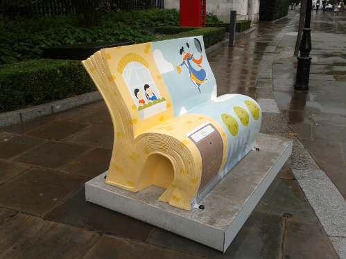 Books about Town - Mary Poppins Bench