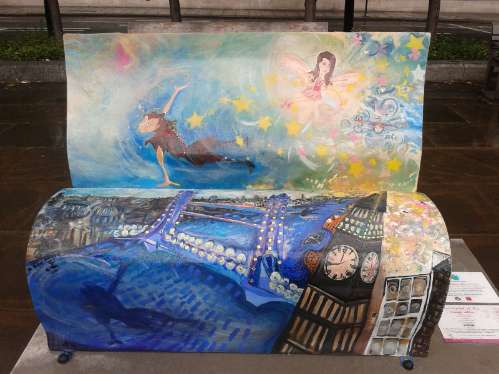 Books about Town - Peter Pan Bench