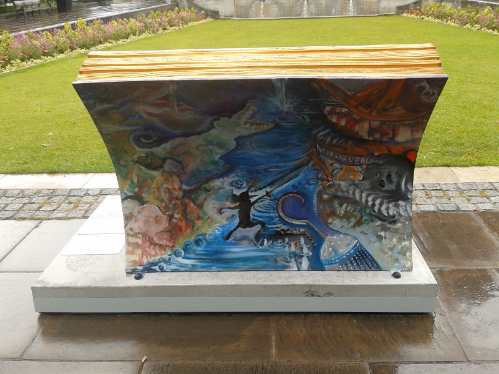 Books about Town - Peter Pan Bench