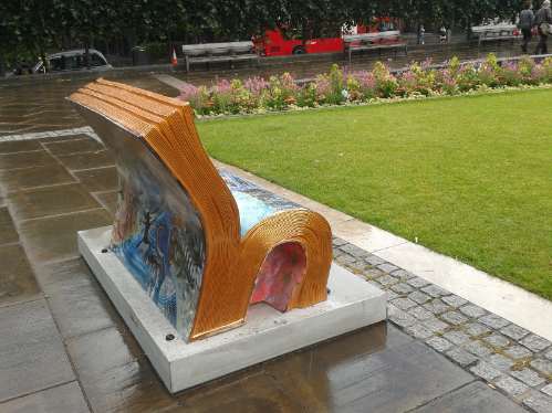 Books about Town - Peter Pan Bench