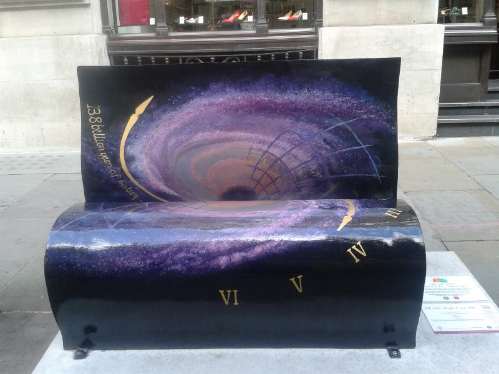 Books About Town - Sit here at your own risk bench
