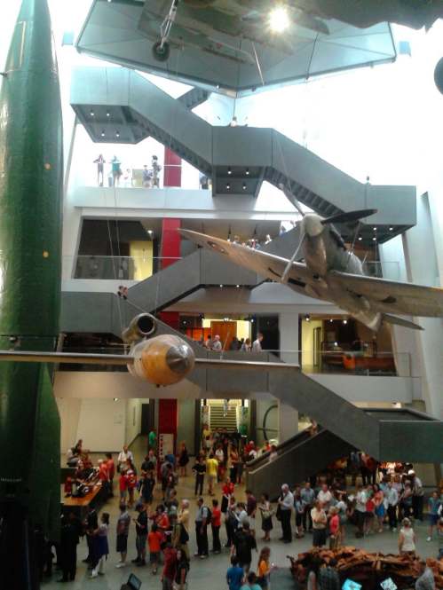 Imperial War Museum London - atrium