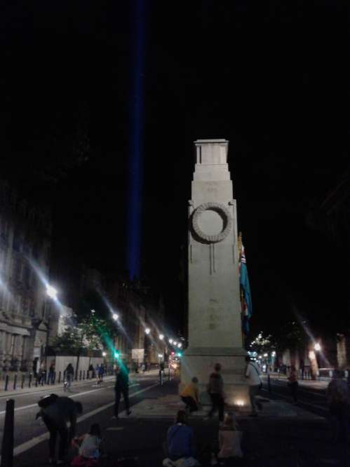 lights out the cenotaph