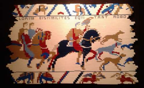 the art of brick - bayeux tapestry
