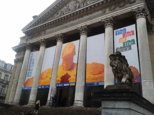 the art of brick - brussels stock exchange