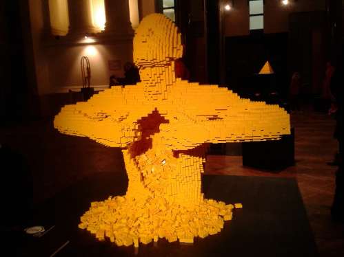 the art of brick - yellow
