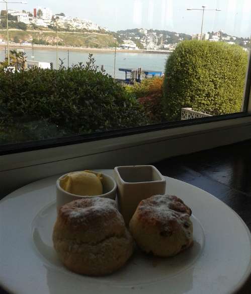 Scones at Grand Hotel Torquay
