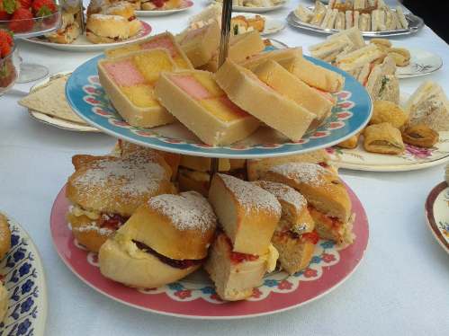 Scones at Torre Abbey Tea Room torquay