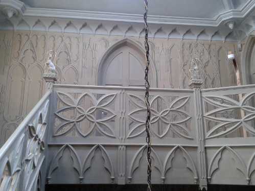 Strawberry Hill - the hall