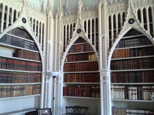 Strawberry Hill - the library