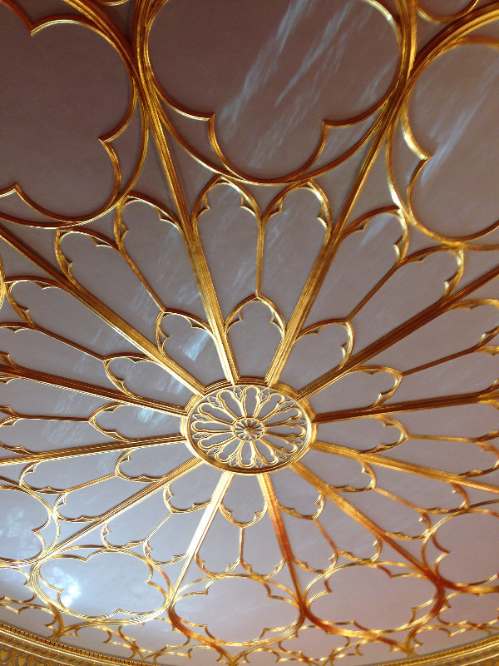 Strawberry Hill - the round drawing room