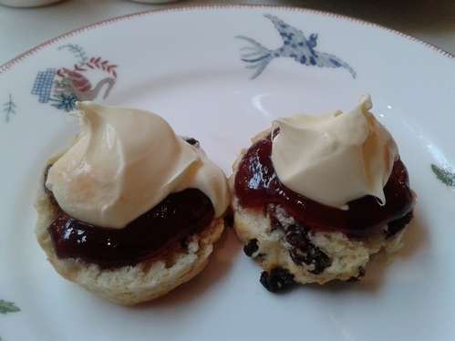 Scones at Ham Yard Hotel