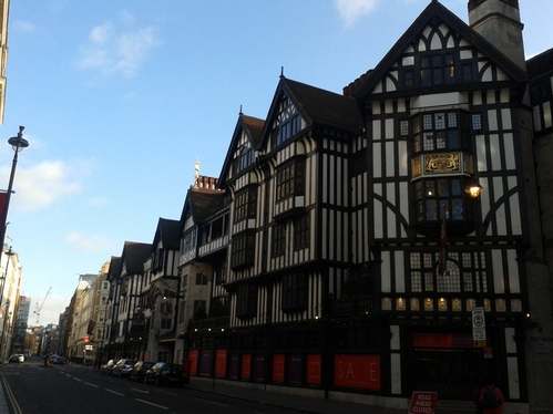 Christmas Day in London Liberty