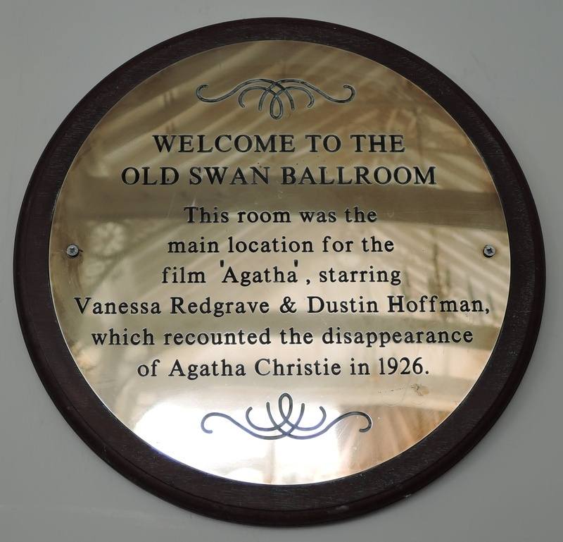 Old Swan Hotel Ballroom Plaque